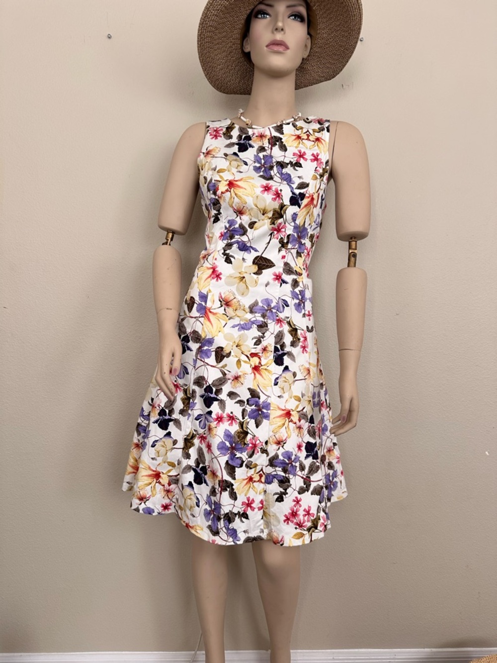 Ronni Nicole Floral Midi Dress - Multicolor